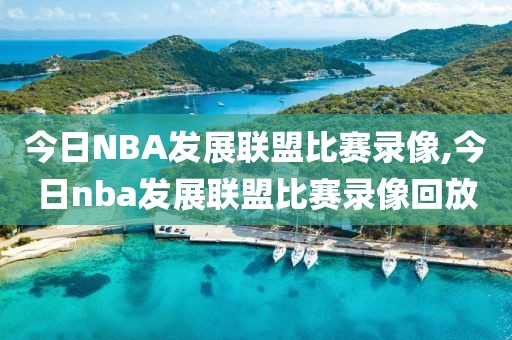 今日NBA发展联盟比赛录像,今日nba发展联盟比赛录像回放