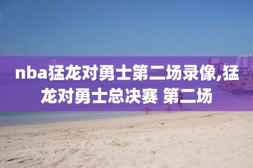 nba猛龙对勇士第二场录像,猛龙对勇士总决赛 第二场