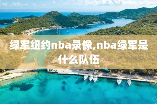 绿军纽约nba录像,nba绿军是什么队伍