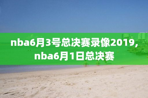 nba6月3号总决赛录像2019,nba6月1日总决赛