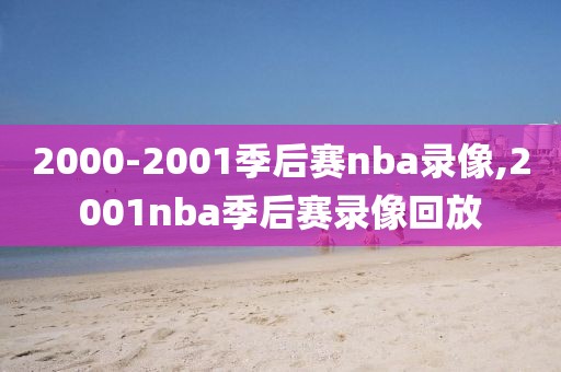 2000-2001季后赛nba录像,2001nba季后赛录像回放