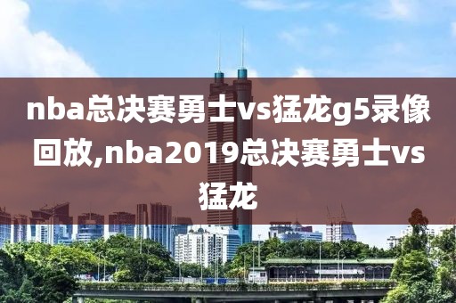 nba总决赛勇士vs猛龙g5录像回放,nba2019总决赛勇士vs猛龙