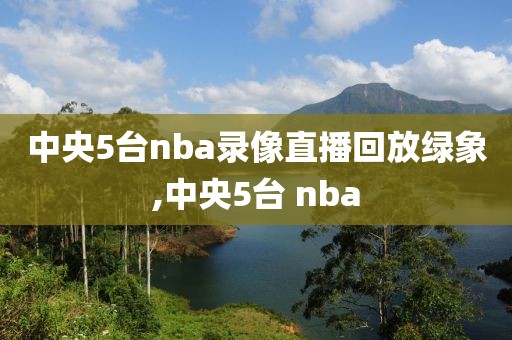 中央5台nba录像直播回放绿象,中央5台 nba