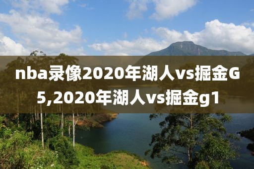 nba录像2020年湖人vs掘金G5,2020年湖人vs掘金g1